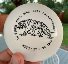 (FEEDMORE DONATION) Tiger Hill 1980 Champion Mini Disc Golf Frisbee Wham-O #M124