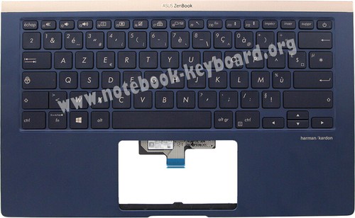 Clavier + Plasturgie ASUS Zenbook - 90NB0511-R31FR0 Original Français