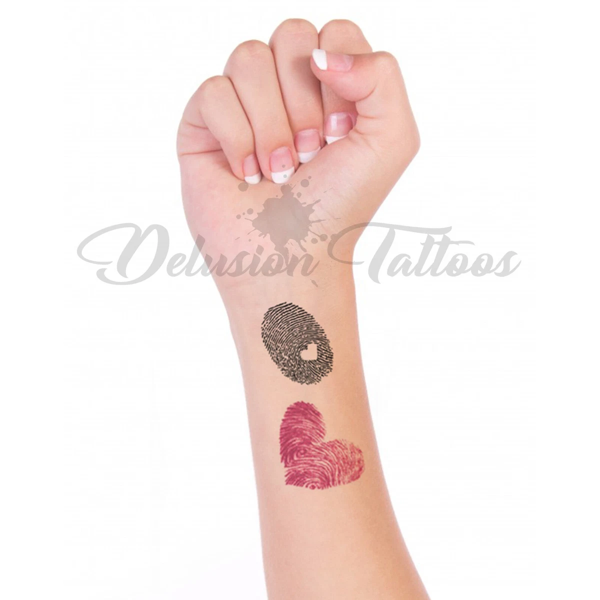 Hearts Outline Temporary Tattoo / Heart Tattoo / Love Tattoo / Small Heart  Tattoo - Etsy