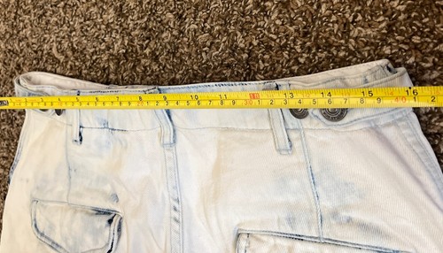 Christian Dior Acid Wash Boyfriend Jeans Womens Size 2 US 34 F 100% Cotton 32x24 - Picture 11 of 12