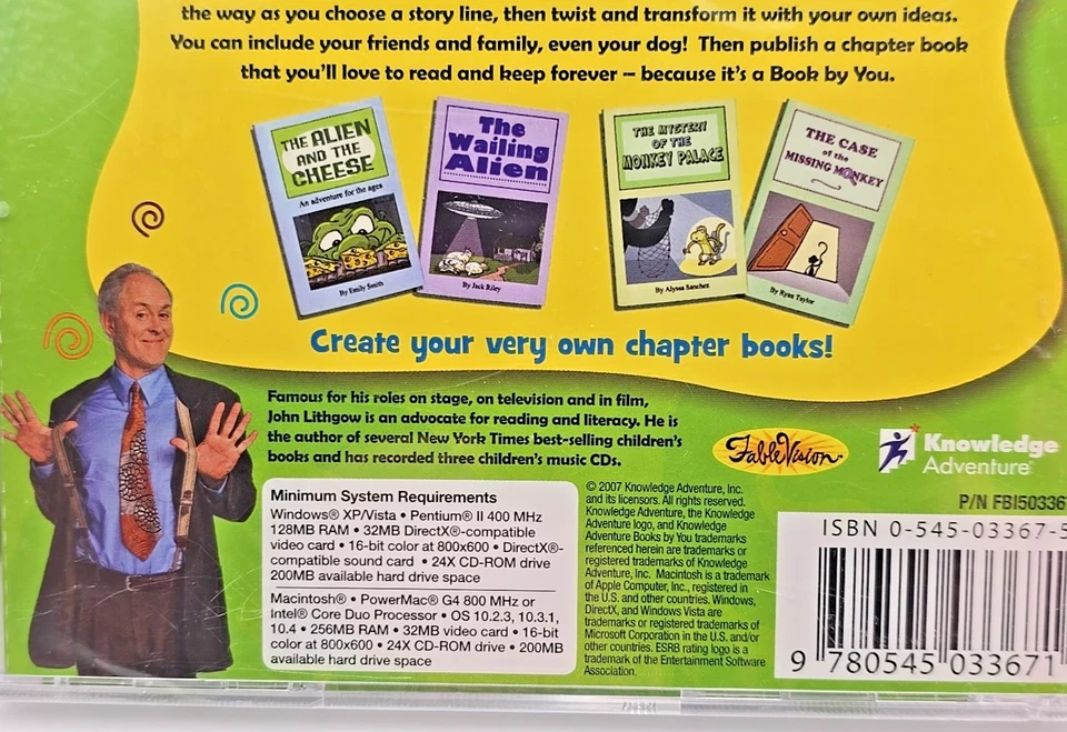 Books By You Create & Publish Your Own Books PC Windows XP Vista - Sealed - Image 3 of 3