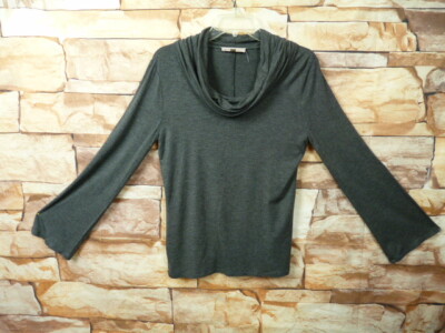 Philosophy Womens Turtleneck Gray   Long Sleeve Size S,H-18