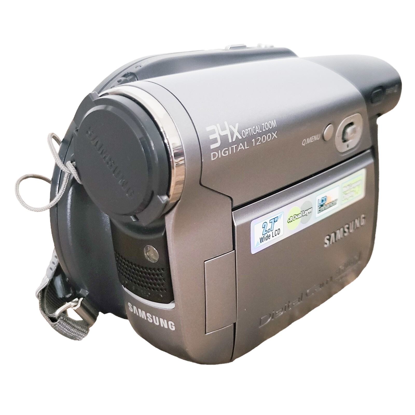 Samsung DVD Digital Camcorder 34x Optical Zoom SCDC173U Compact Camera