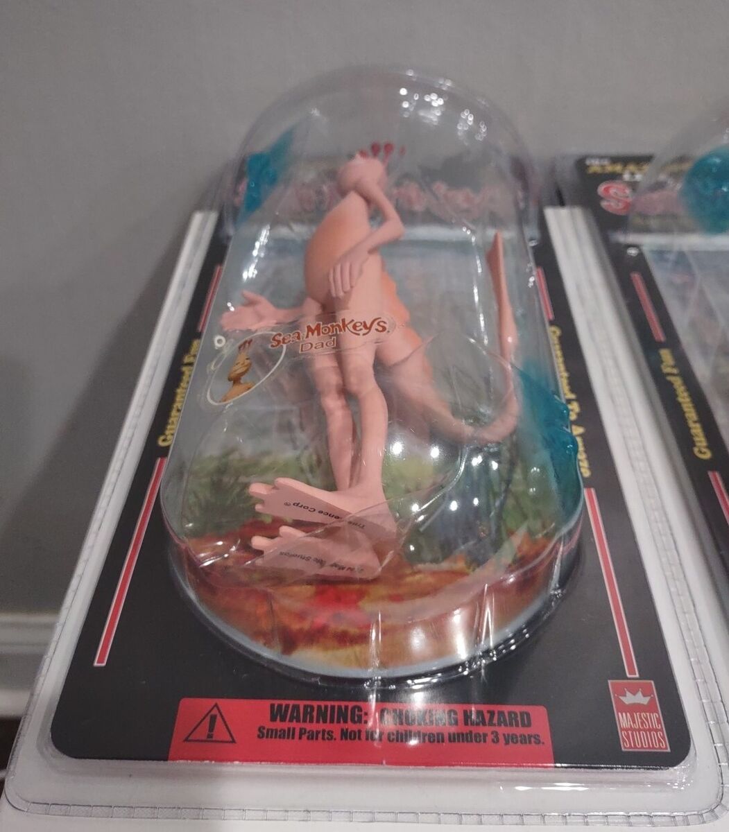 2004 SEA MONKEYS ACTION FIGURES DAD, MOM, SISTER & BROTHER 2004 SEA MONKEYS ACTION FIGURES DAD, MOM, SISTER & BROTHER