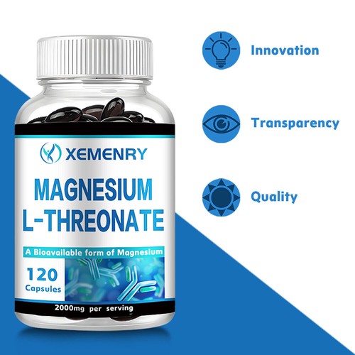 Magnesium L-Threonate 2000mg - Nootropic Brain Booster,Memory,Cognitive Function - Picture 4 of 13