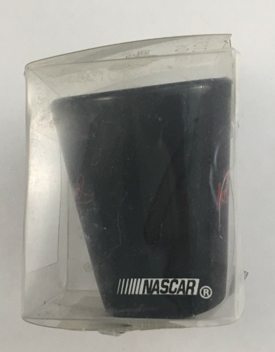 Vtg Dale Earnhardt Sr. Shot Glass Racing Car NASCAR winners circle black ceramic - Picture 2 of 9