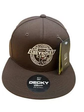 Brown Decky Circle Hat
