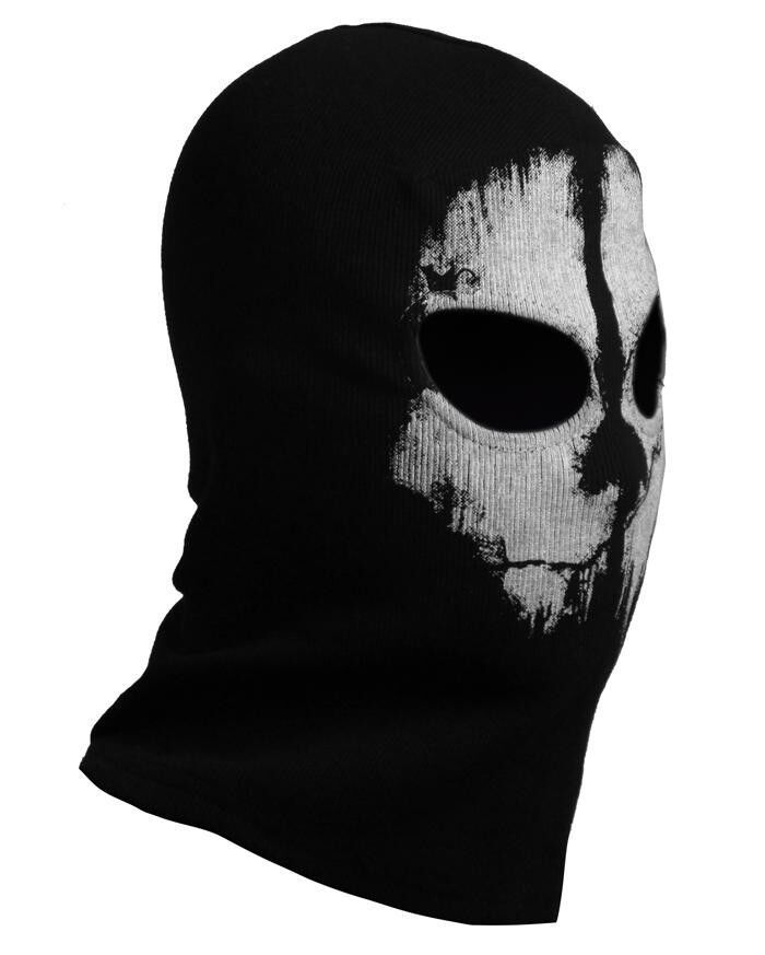 Call of Duty 10 Ghost COD Skull Full Face Mask Ski Skateboard Bike Hood