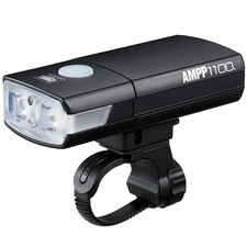 Image of Cateye AMPP 1100 Front Bike / Cycle Light - Twin LEDs Emit Up To 1100 Lumens