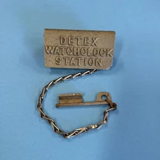 Vintage DETEX Watchclock Station  
