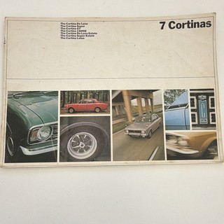 Ford Cortina brochure Mar 1970 UK market