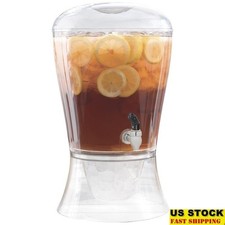 3 Gallon Beverage Dispenser No Drip Spigot BPA Free Durable Acrylic Made in USA