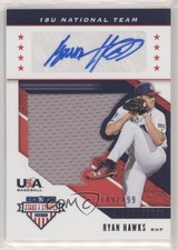 2019 USA Baseball Stars & Stripes 18U National Team Jerseys Ryan Hawks Auto 0a1