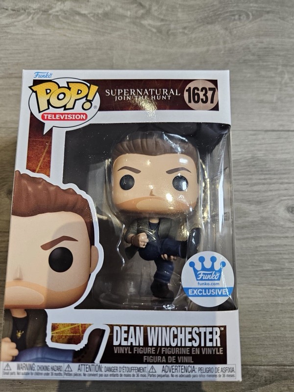 Funko Pop! Vinyl: Supernatural - Dean Winchester - Funko (Exclusive) #1637 Vinyl