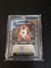 2024-25 Panini Prizm Draft Picks - Signing Day Keshad Johnson #SD-KES (AU, RC)