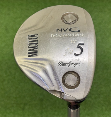 MacGregor Golf MACTEC NVG (5) Fairway Wood 18* Right Graphite