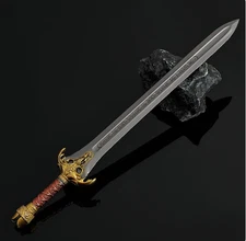 1/12 Medieval Sword Excalibur ModelFor Conan 6'' Action Figure Custom 4.72''