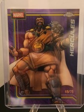 Hercules [Purple Shimmer Refractor] #48 Marvel 2026 Topps Chrome 49/75