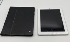 Apple iPad 2nd Gen 16GB WiFi Tablet Model A1395 Silver/White  Case - Used