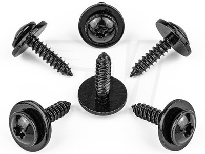 6x Torx Schraube für VW Renault Audi Skoda Kühlergrill Schweller | N10309101