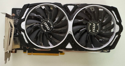 MSI GeForce GTX 1060 ARMOR 6G OC PCI Express x16 3.0 6GB GDDR5 inkl. OVP