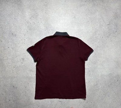 トップス MONCLER MAGLIA POLO MANICA CORTA Moncler Maglia Polo Manica Corta Short Sleeved Polo Shirt Sz XL