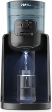 Water Warmer, HEYVALUE Baby Bottle Warmer, Formula Maker with Night Light, 4 Tem
