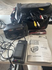 JVC GR-AX420U VHS-C Video Camcorder With Charger Battery  Case  Tested Work  s  