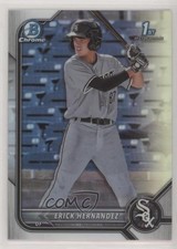 2022 Bowman Chrome Prospects Refractor 40/499 Erick Hernandez #BCP-181 0fz3