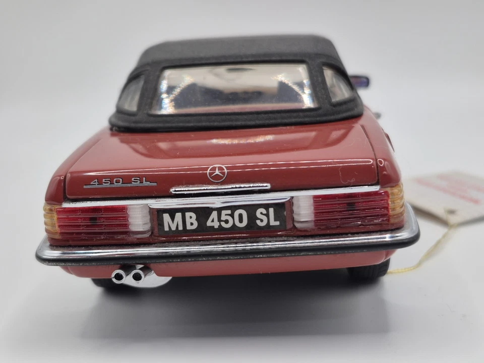 Coche diecast Franklin 1973 Mercedes Benz 450SL como nuevo sin caja Foto 4 de 4