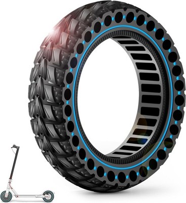 E-Scooter Vollgummireifen 10x2.50-6.5 Blau für Ninebot Max G2 G30D G30E G30LP