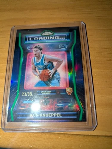 2025 Topps Chrome Kon Knueppel Refractors Green (RAW)