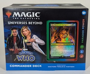 doctor who commander decks mtg Dr Who Commander Decks