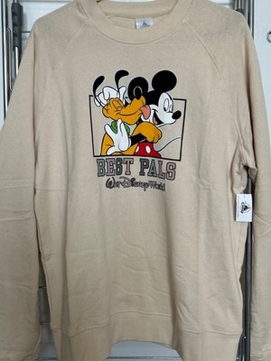 Disney Parks Walt Disney World Best Pals  Sweatshirt | Large Pluto and Mickey