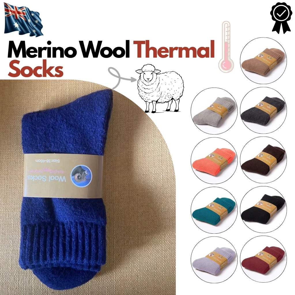 Merino Wool Thermal Extra Thick Socks