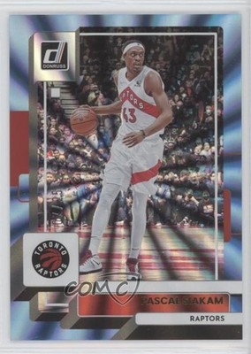 2022-23 Panini Donruss Holo Light Blue Laser 7/25 Pascal Siakam #23 7ba
