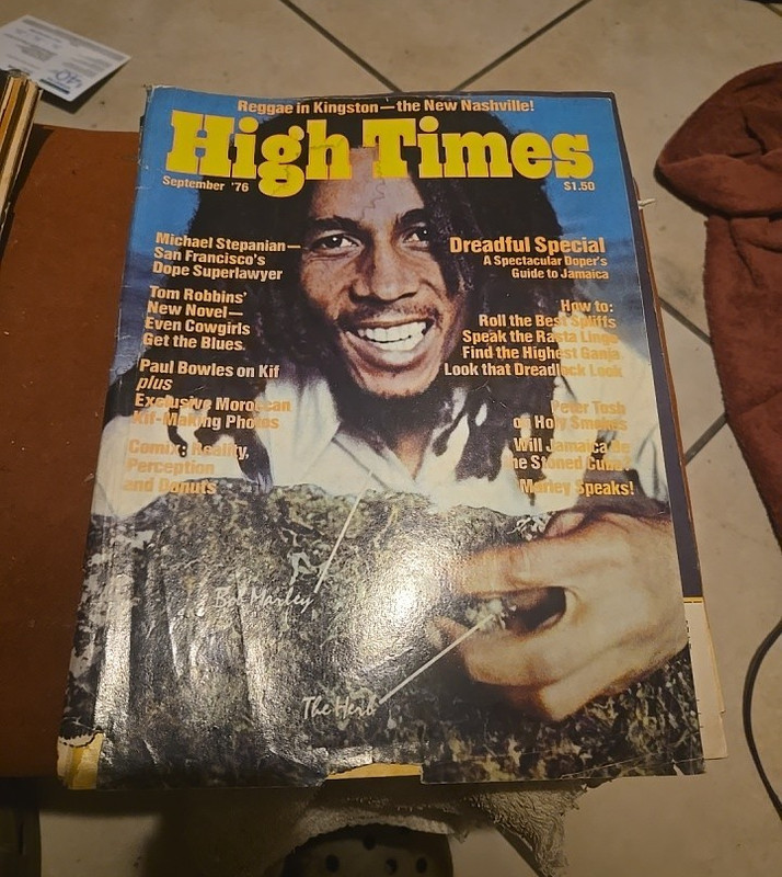 High Times Magazine Sept 1976 Kingston New Nashville Reggae Jamaica Stepanian