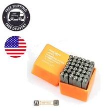 Versatile 36Pcs Steel Stamping Kit - Perfect for Jewelry and Leather Crafting
