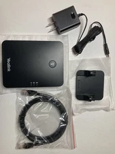 Yealink W70B DECT VoIP IP Base Station /w Yealink AC Power & Stand Open Box