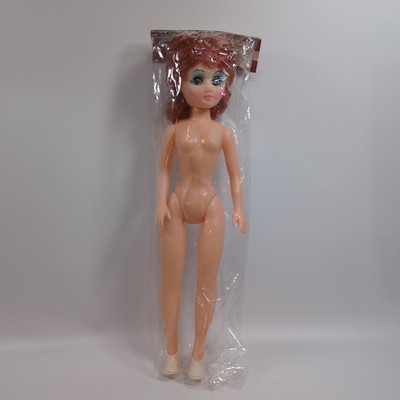 Fibre Craft Classic Doll 15'' 3096 Red Hair Blue Eyes White Heels 80s 