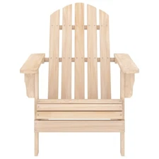 Adirondack Chair Lounge Patio Lawn Chair for Garden Solid Wood Fir vidaXL