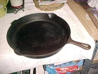 Vintage Griswold 14 in Cast Iron Skillet 718 Erie PA