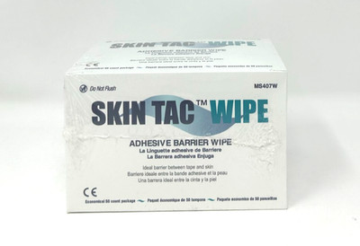 TORBOT Skin-Tac-H Adhesive Barrier Wipes, 50/Box