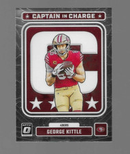 2023 Panini Donruss Optic- Captain in Charge George Kittle #CC-GK San Fran 49ers