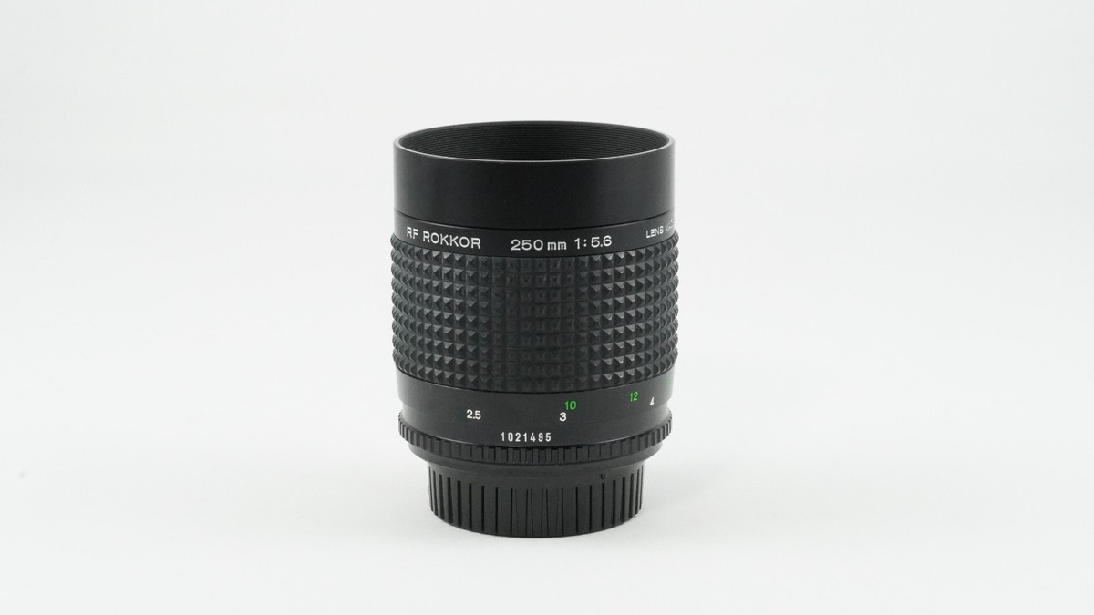 Minolta RF Rokkor 250mm f5.6 Reflex MF Lens MC MD Mount From Japan