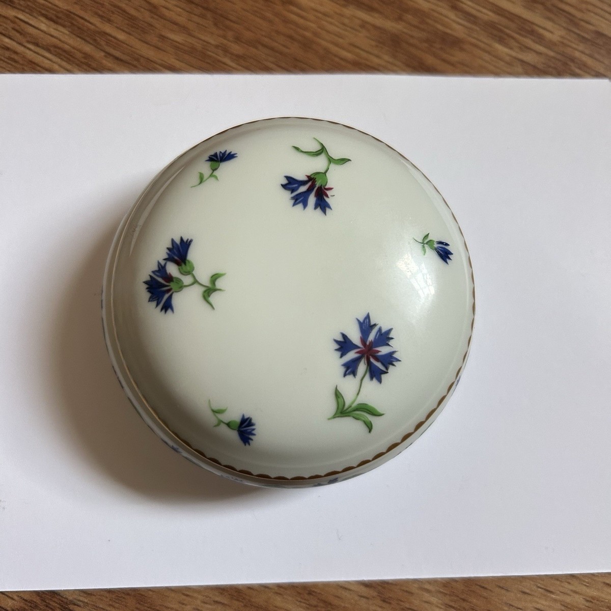 Tiffany & Co. Limoges - France, Villandry Round Floral Trinket