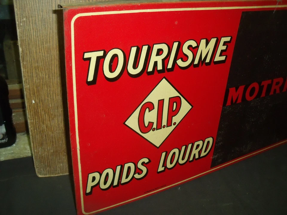 TOLE CIP MOTRICINE POMPE A ESSENCE HUILE - shell esso azur bP antar caltex fina - Photo 2/4