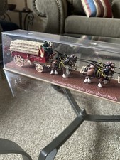 MIB - Ertl 1995 Budweiser Clydesdale Eight-Horse Hitch Bank