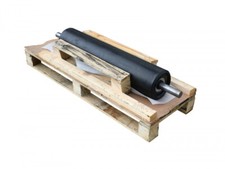 Vollgummitragrolle Umlenkrolle Rollenlänge 850 mm Ø 180 mm innengelagerte Welle