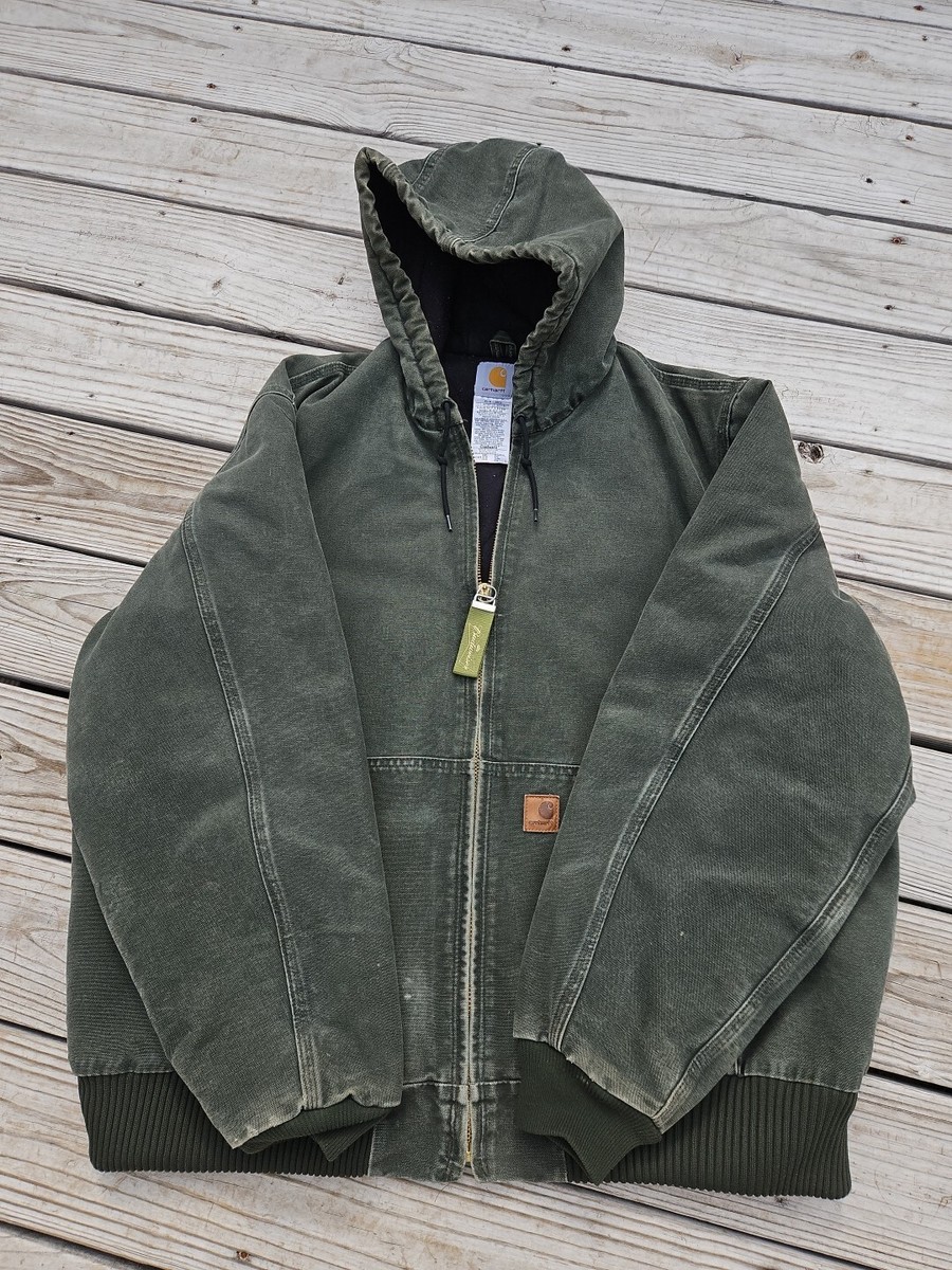 Carhartt ダークグリーン カバーオール 中古・古着通販】CarHartt (カーハート) カバーオール グリーン